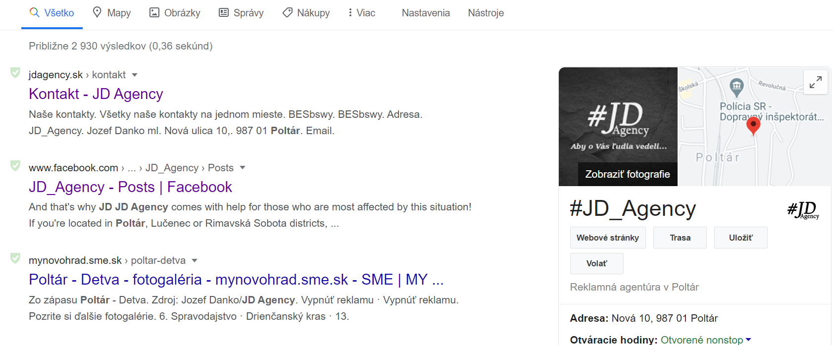 JD Agency google