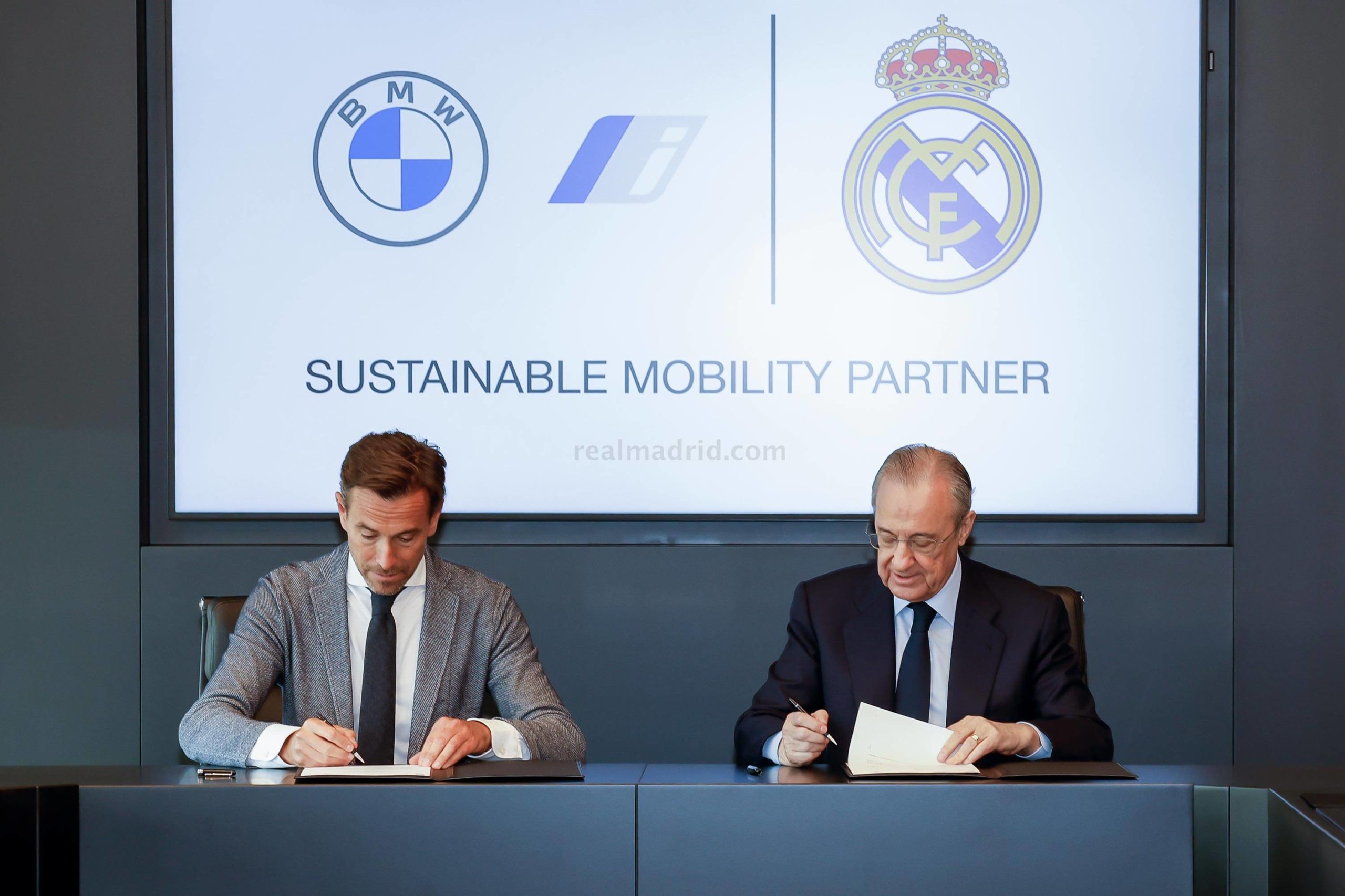 Podpis spolupráce BMW a Realu Madrid